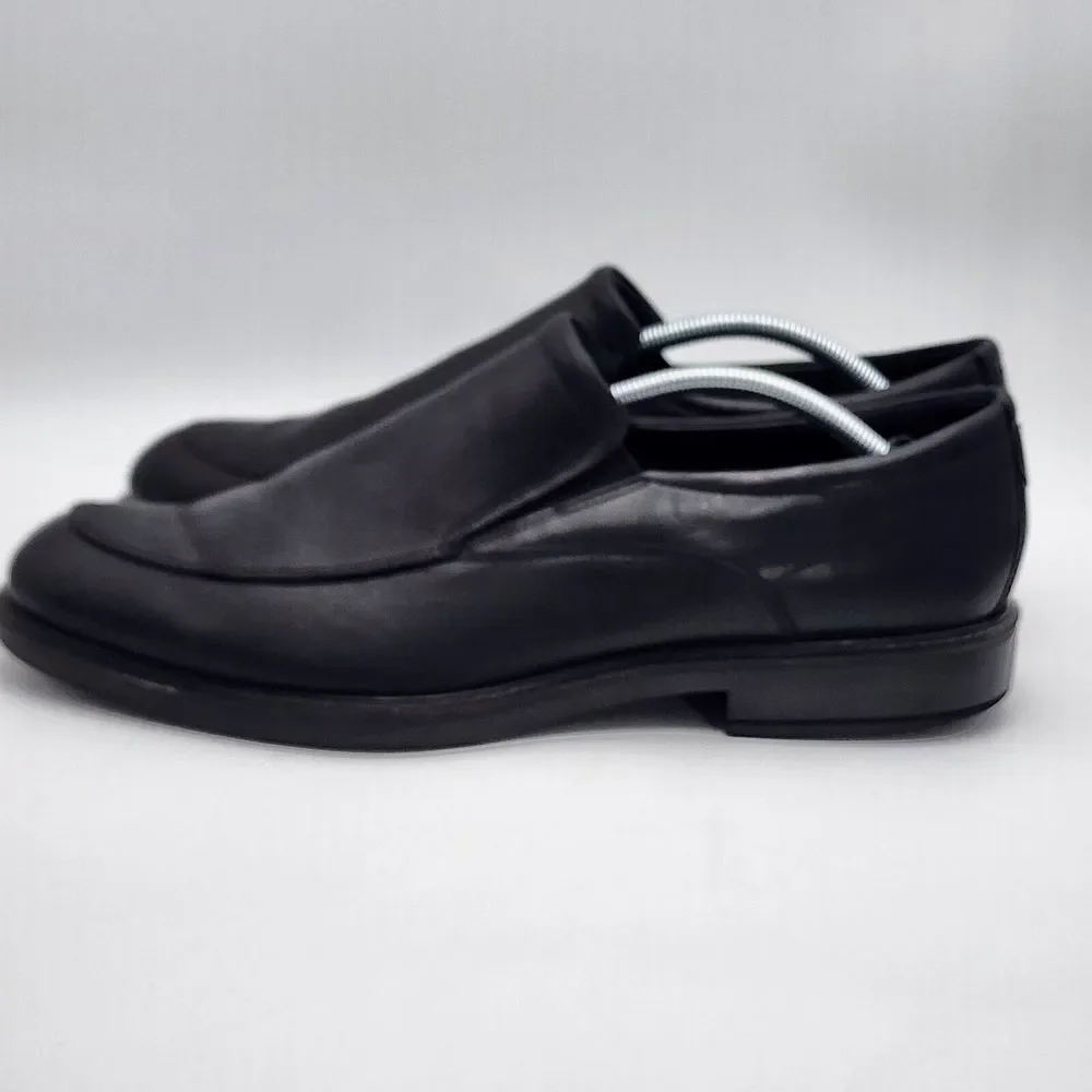 ECCO VITRUS III LOAFER SLIP ON SHOE MENS in Black SIZE US 12 (EU 46) SEE‎ PHOTOS